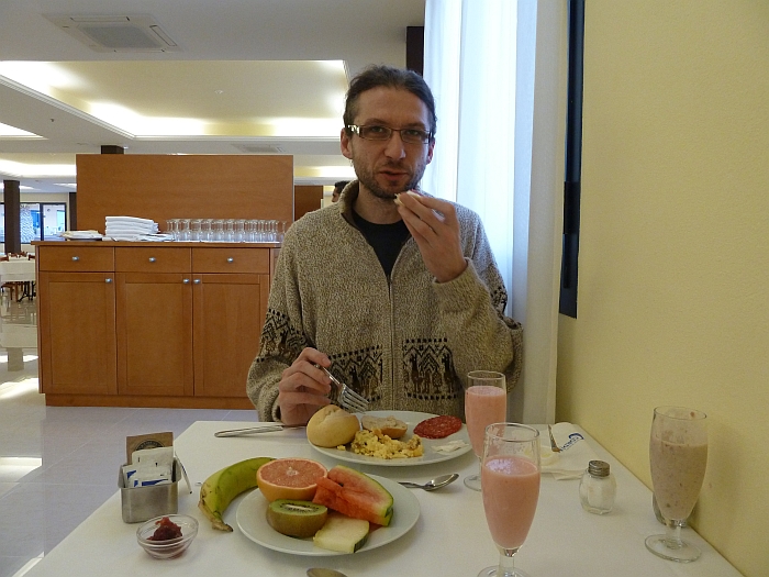 Frühstück im Hotel